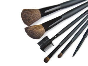 Basics beim Make-up: ein Pinselset