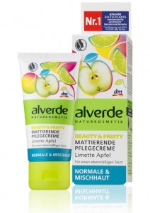 Alverde Naturkosmetik: mattierende Pflegecreme