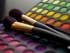 Make-up Palette mit Pinsel